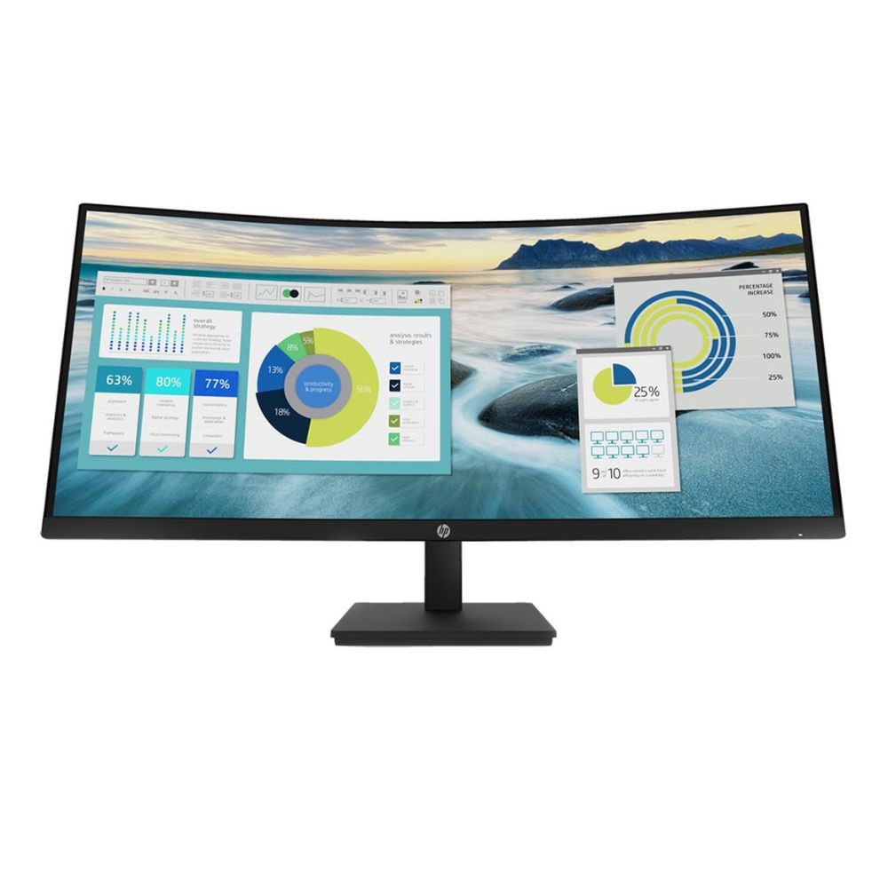 HP Monitor P34hc G4 WQHD USB-C Curved HP Monitor P34hc G4 WQHD USB-C Curved